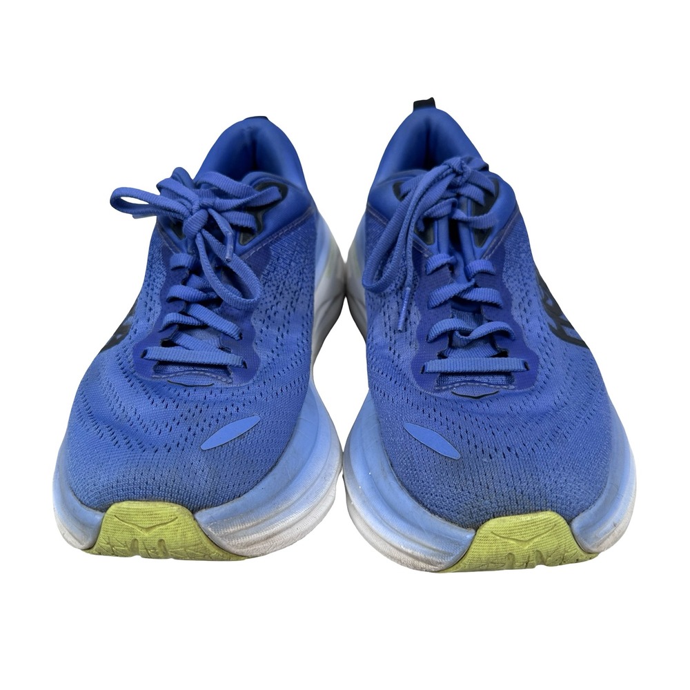Hoka Bondi 8 Women Running Shoes Blue 1127952 SCS Size 7B Sneakers - Picture 2 of 10